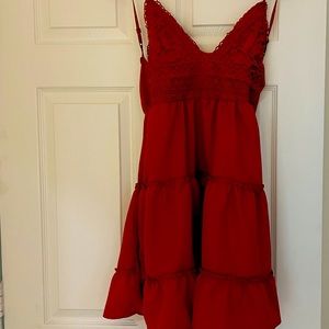 M Sundress Maroon